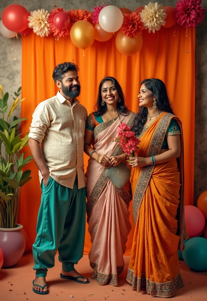 DIY Indian Wedding Decor Ideas: A Cultural Guide with 19 Vibrant Inspirations - 16. DIY Photo Booth