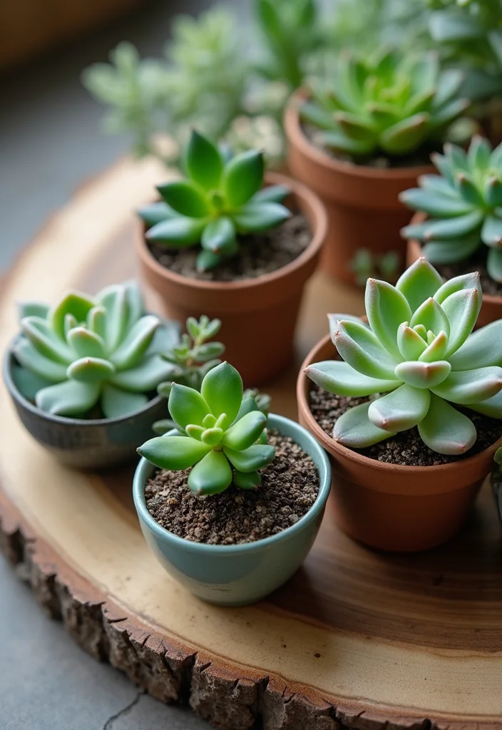 DIY Indian Wedding Decor Ideas: A Cultural Guide with 19 Vibrant Inspirations - 19. Succulent or Plant Decor