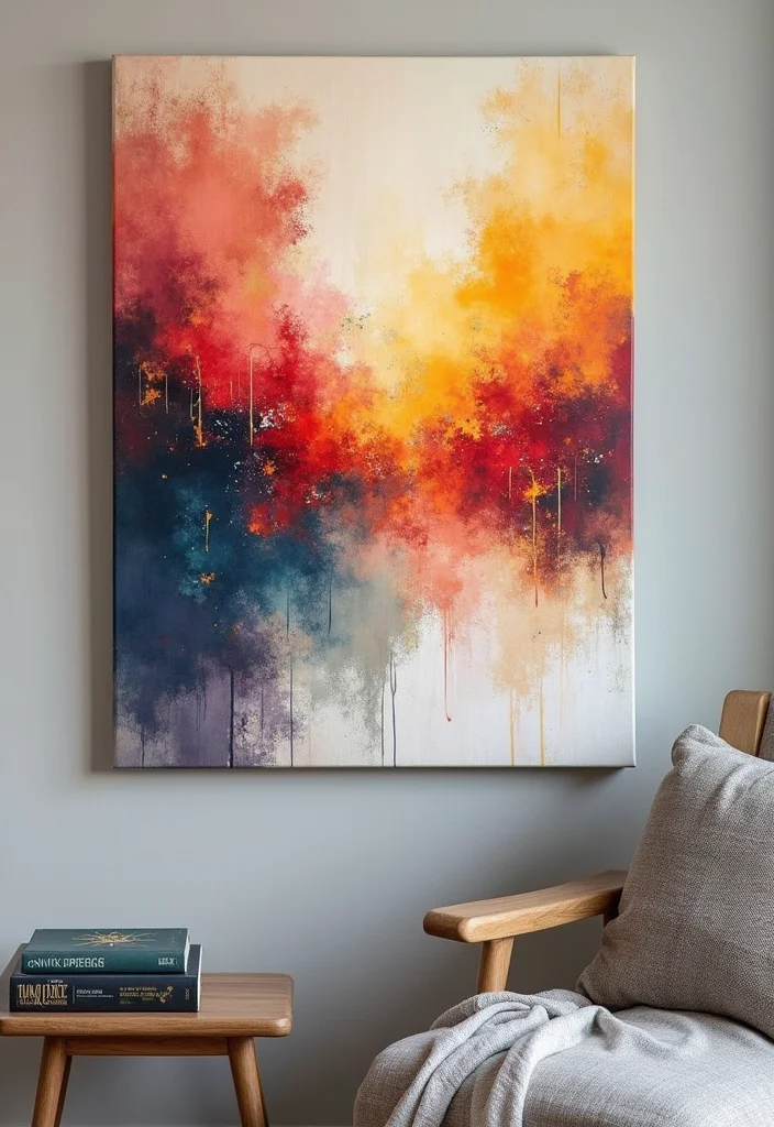 DIY Room Decor Ideas Wall Decorations: Transform Your Space with 18 Inspiring Touches - 1. Custom Canvas Art