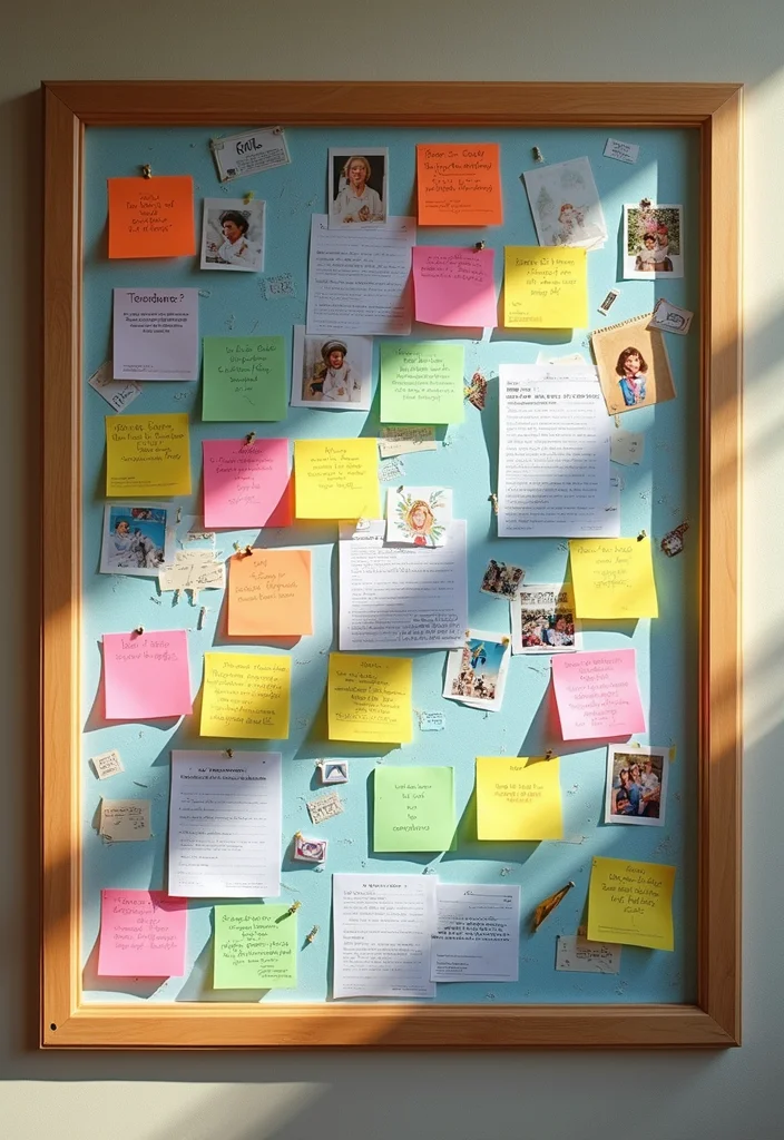 DIY Room Decor Ideas Wall Decorations: Transform Your Space with 18 Inspiring Touches - 15. Bulletin Board Displays