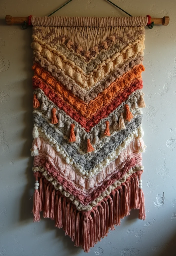 DIY Room Decor Ideas Wall Decorations: Transform Your Space with 18 Inspiring Touches - 3. Woven Wall Hangings