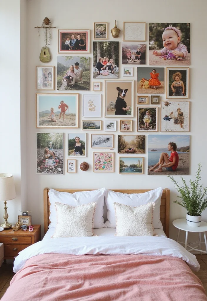 DIY Room Decor for Girls: A Sweet Guide with 17 Playful Styling Concepts - 3. DIY Photo Collage