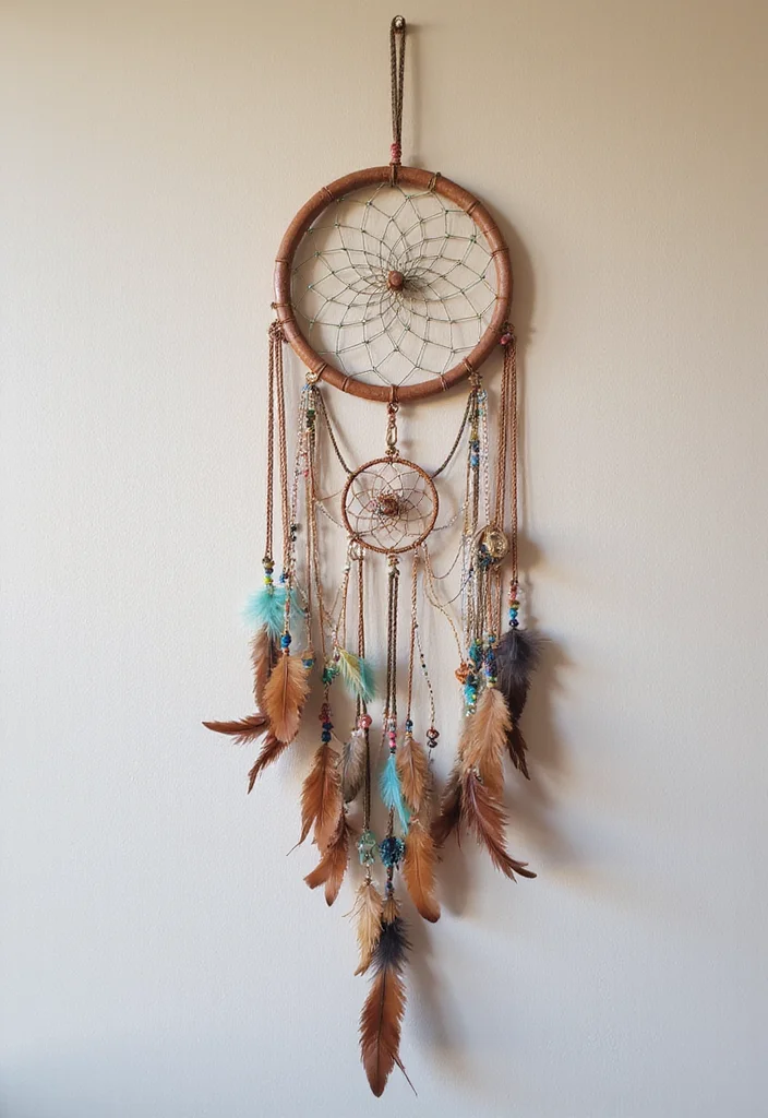 DIY Room Decor for Girls: A Sweet Guide with 17 Playful Styling Concepts - 5. Dreamcatcher Delights