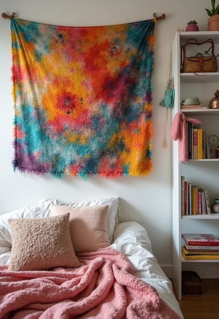 DIY Room Decor for Girls Teenagers: A Playful Guide with 17 Fun Inspirations - 17. DIY Textile Wall Hangings