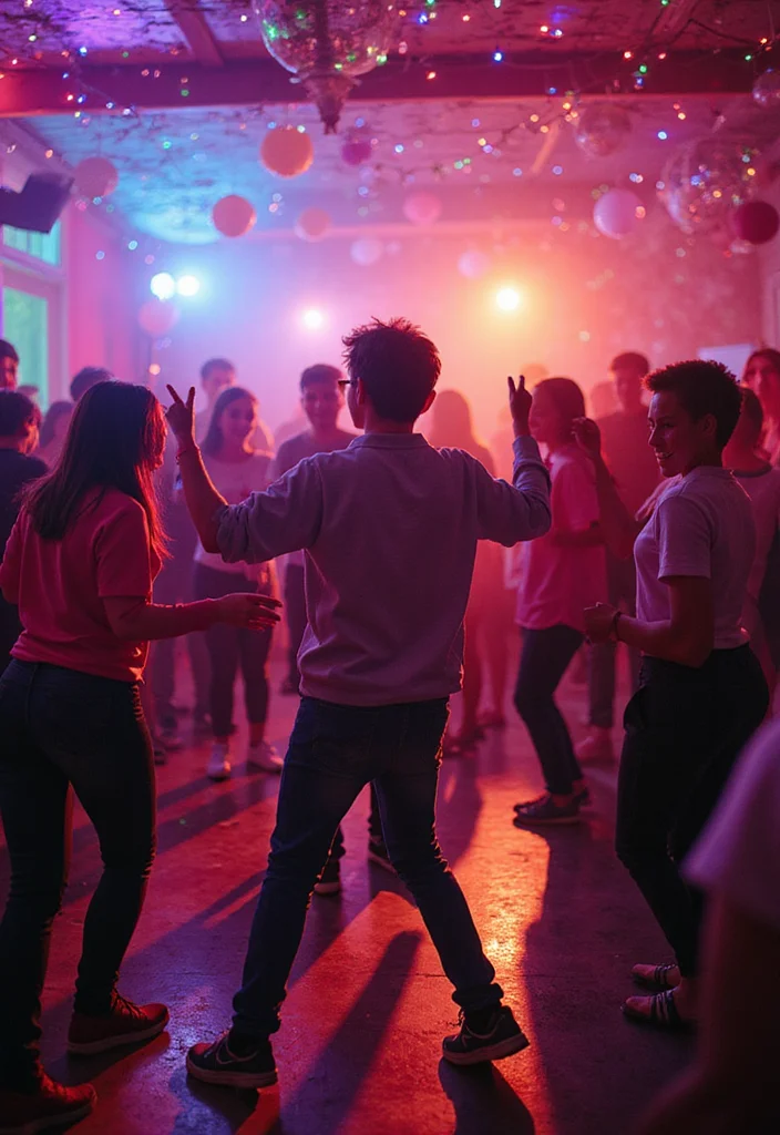 DIY Taylor Swift Party Decor: A Fun-Themed Guide with 17 Charming Inspirations - 13. Dance Party Corner