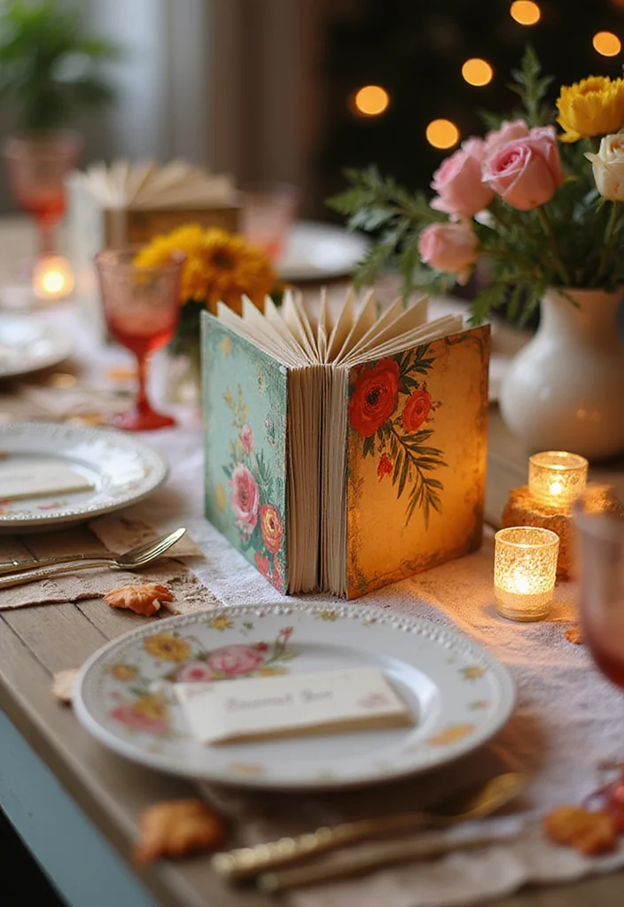 DIY Taylor Swift Party Decor: A Fun-Themed Guide with 17 Charming Inspirations - 2. Album Cover Table Centerpieces