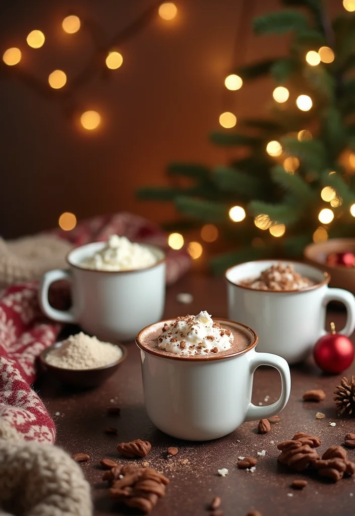 Dollar Tree DIY Christmas Decor: A Budget-Friendly Guide with 19 Holiday Ideas - 14. Homemade Hot Cocoa Bar