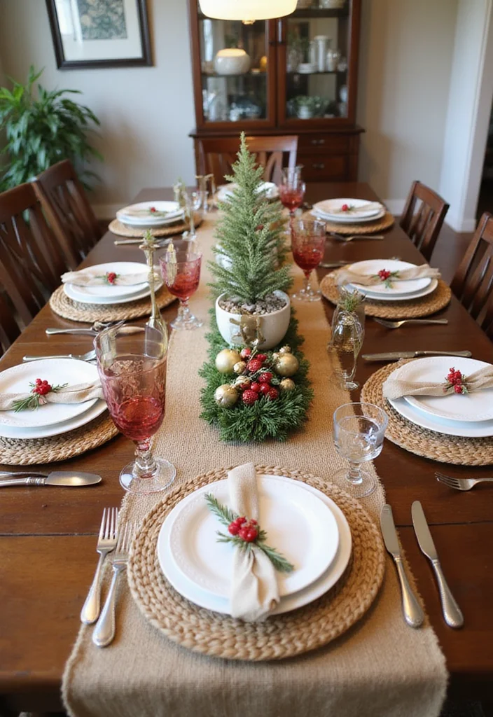 Dollar Tree DIY Christmas Decor: A Budget-Friendly Guide with 19 Holiday Ideas - 15. Easy DIY Table Runners