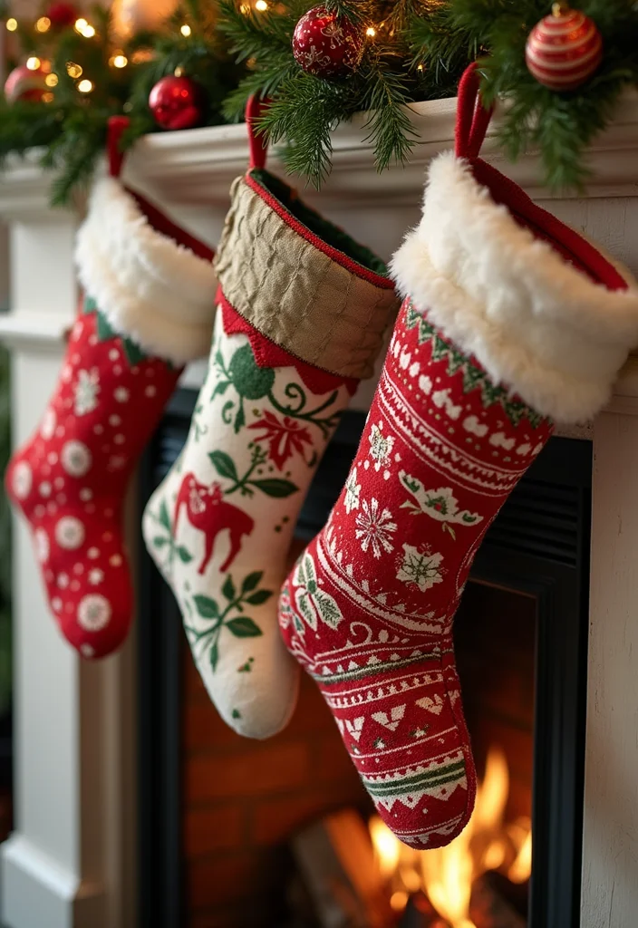 Dollar Tree DIY Christmas Decor: A Budget-Friendly Guide with 19 Holiday Ideas - 8. Personalized Christmas Stockings