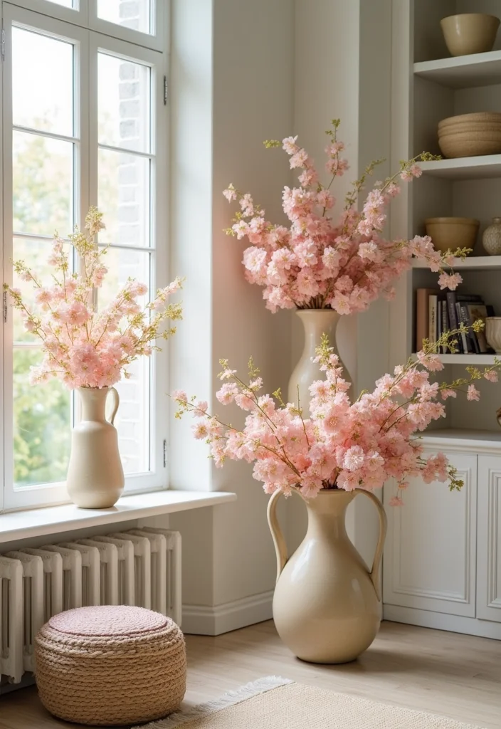 Dollar Tree Glam Decor DIY: A Chic & Sparkling Guide with 17 Stylish Concepts - 17. Stunning Faux Floral Arrangements