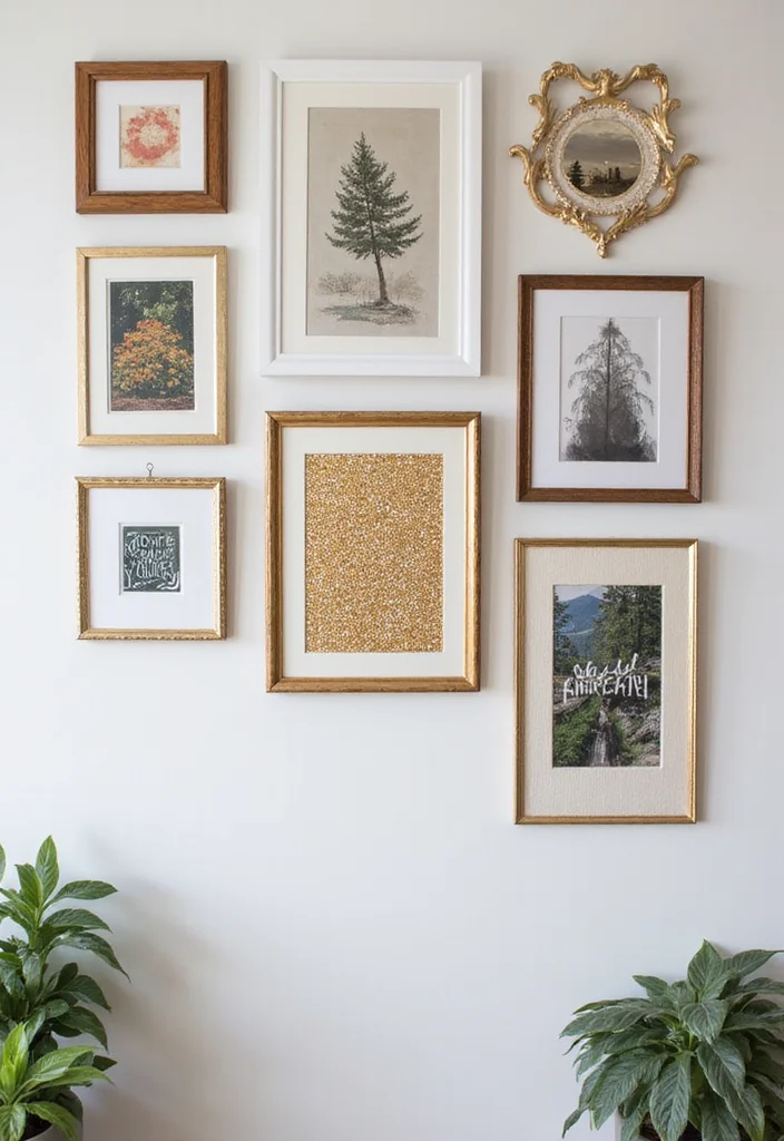 Dollar Tree Glam Decor DIY: A Chic & Sparkling Guide with 17 Stylish Concepts - 2. Sparkling Wall Art