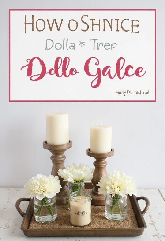Dollar Tree Glam Decor DIY: A Chic & Sparkling Guide with 17 Stylish Concepts - 9. Decorative Trays