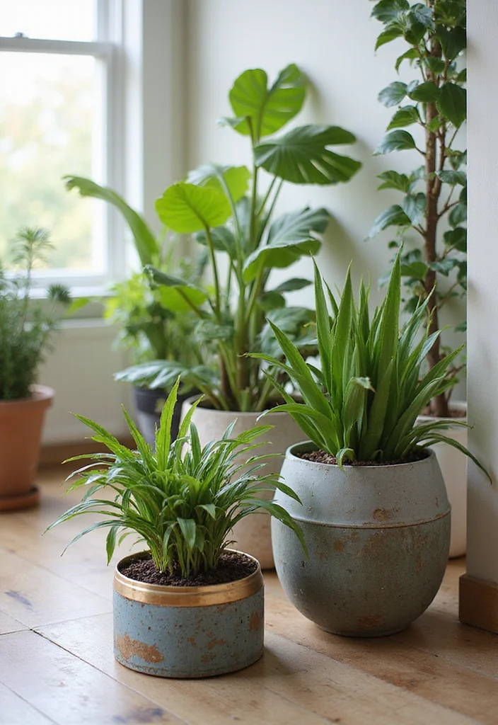 Dollar Tree Room Decor DIY: A Budget-Friendly Guide with 17 Creative Ideas - 2. Upcycled Planters