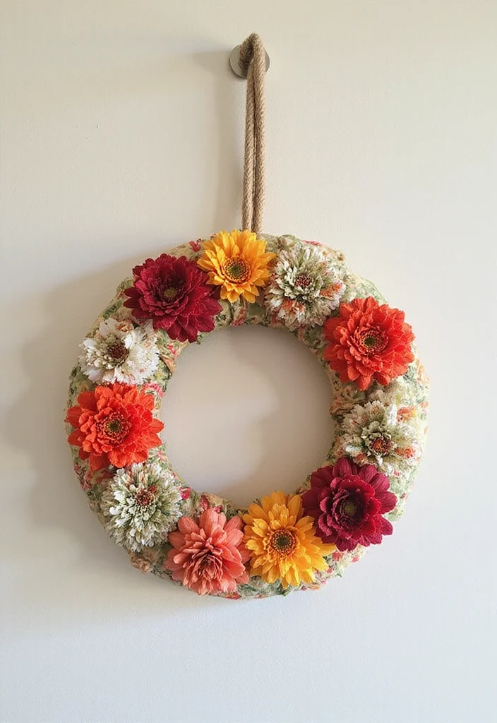 Dollar Tree Room Decor DIY: A Budget-Friendly Guide with 17 Creative Ideas - 3. DIY Wreaths