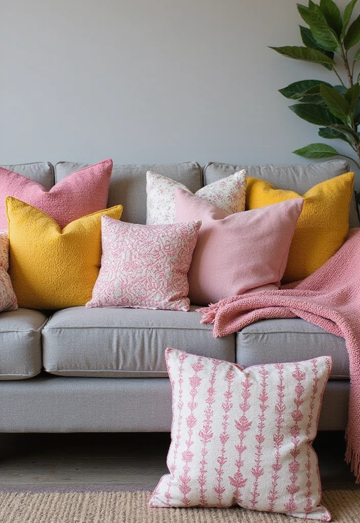 Dollar Tree Room Decor DIY: A Budget-Friendly Guide with 17 Creative Ideas - 6. Customized Throw Pillows