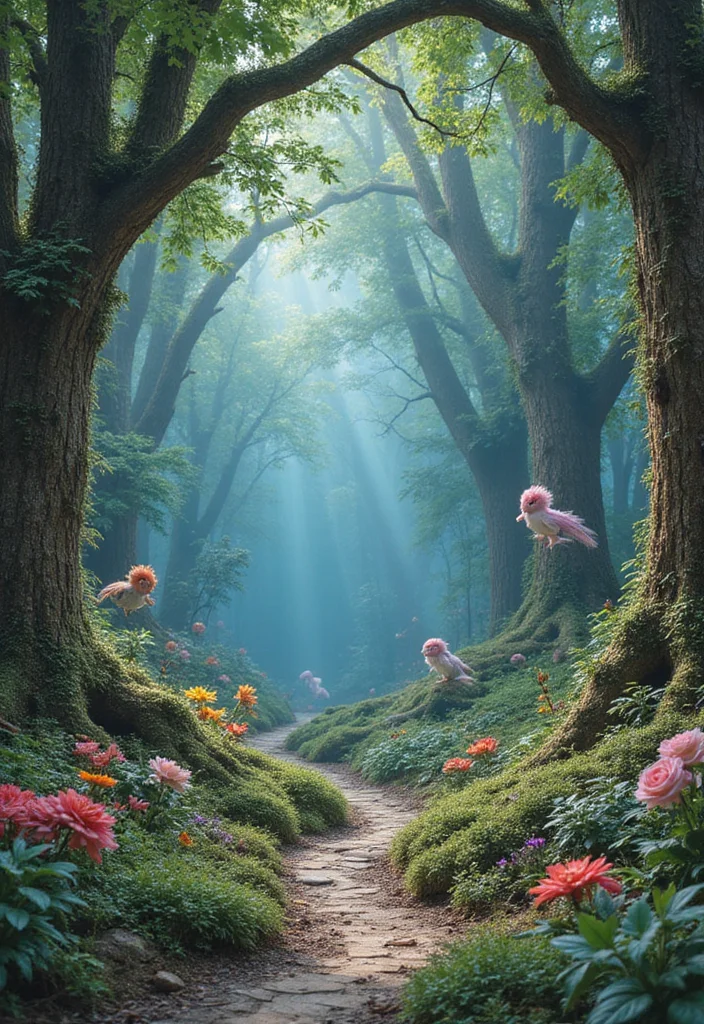 Therian Room Decor Ideas DIY: A Unique & Mythical Guide with 17 Styling Concepts - 1. Enchanted Forest Wall Mural