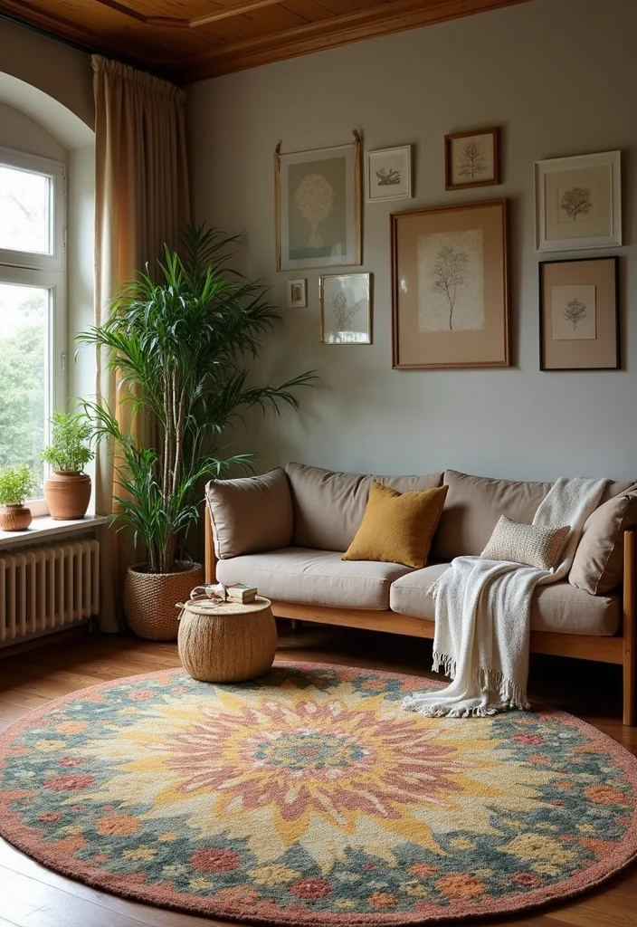 Therian Room Decor Ideas DIY: A Unique & Mythical Guide with 17 Styling Concepts - 15. Nature-Inspired Rugs