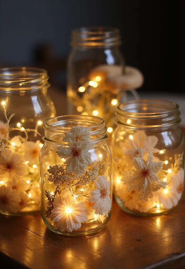 Therian Room Decor Ideas DIY: A Unique & Mythical Guide with 17 Styling Concepts - 3. Fairy Light Jars