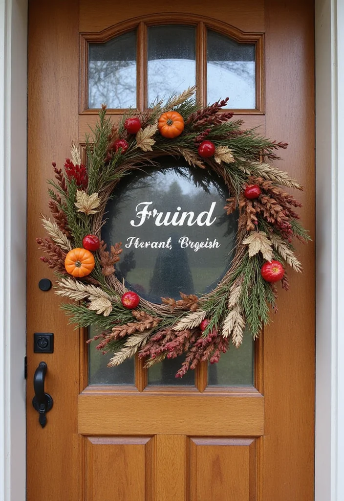 Unique DIY Home Decor Ideas: A Creative Guide with 17 Artistic Inspirations - 16. Personalized Door Wreaths