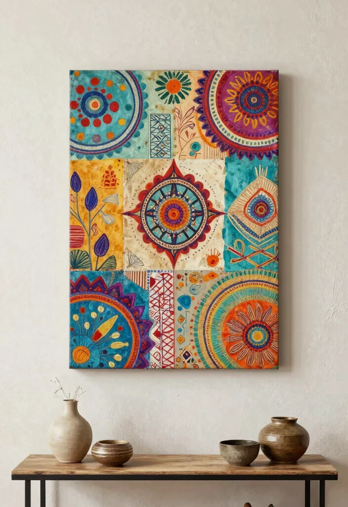 Boho Decor DIY Bohemian Homes: Best Blog Guide Featuring 19 Relaxed Styling Ideas - 15. Personalized Wall Art 1