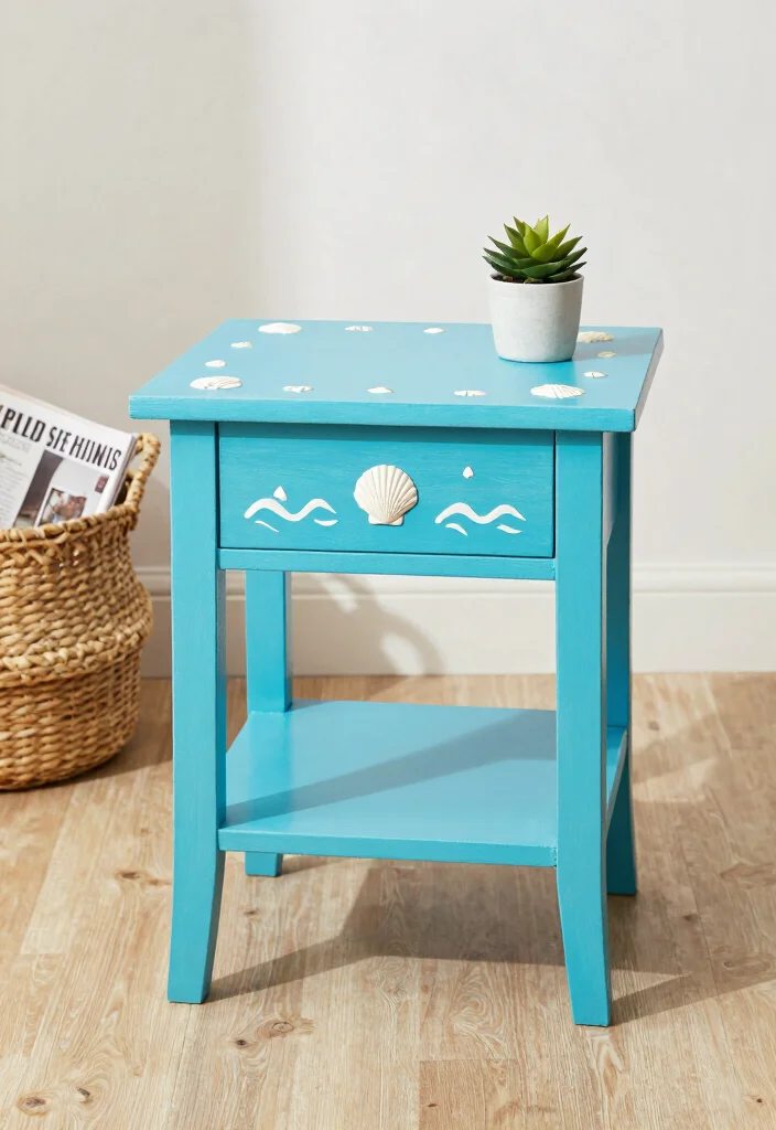 DIY Beachy Room Decor: Best Blog Guide with 18 Light Coastal Vibes - 15. Beach-Inspired DIY Furniture 1