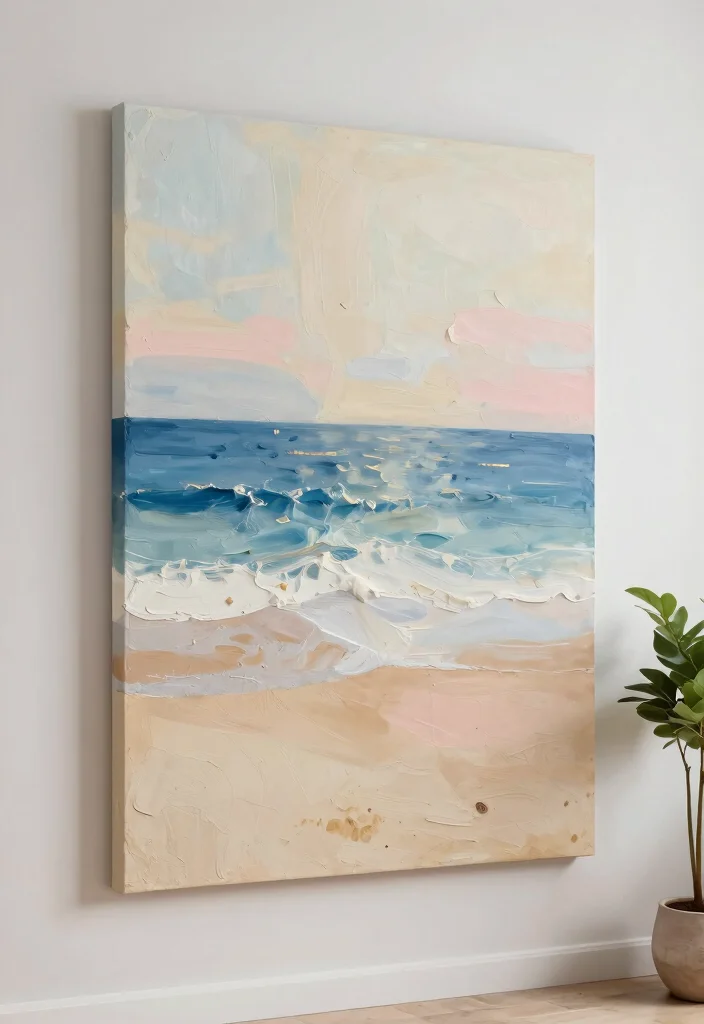 DIY Beachy Room Decor: Best Blog Guide with 18 Light Coastal Vibes - 7. Coastal Color Palette Wall Art 1