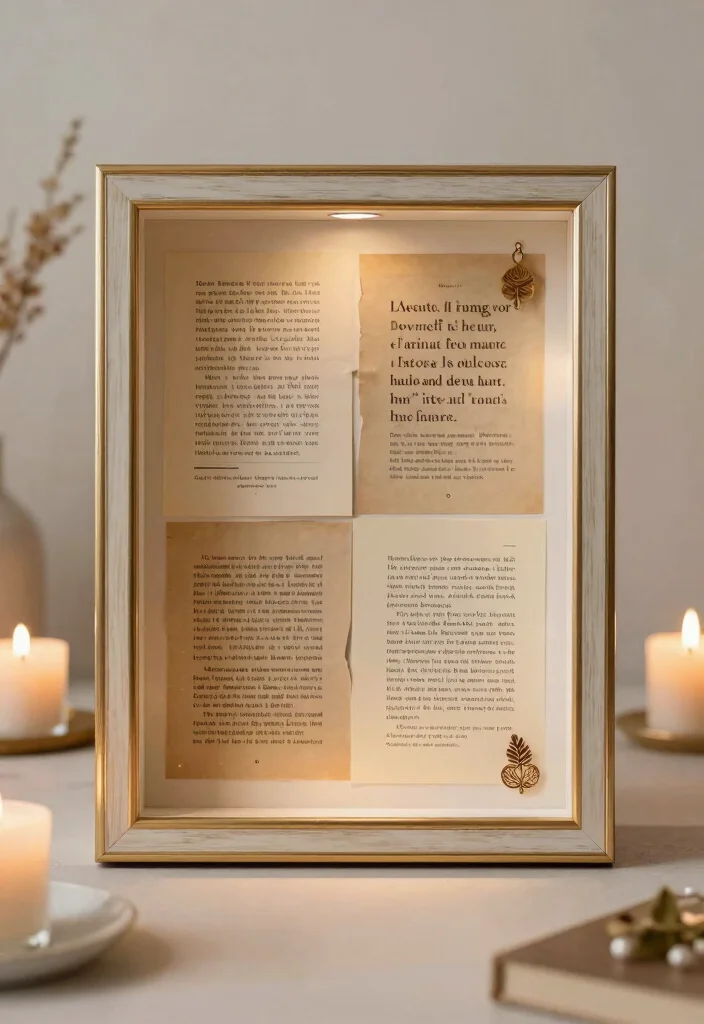 DIY Book Decor Ideas: Best Blog Guide with 18 Literary Styling Concepts - 13. Book Page Shadow Box 1