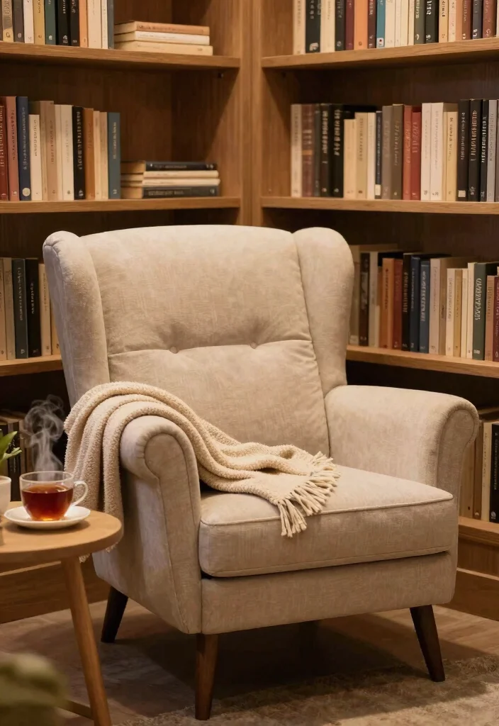 DIY Book Decor Ideas: Best Blog Guide with 18 Literary Styling Concepts - 14. Themed Reading Nook 1