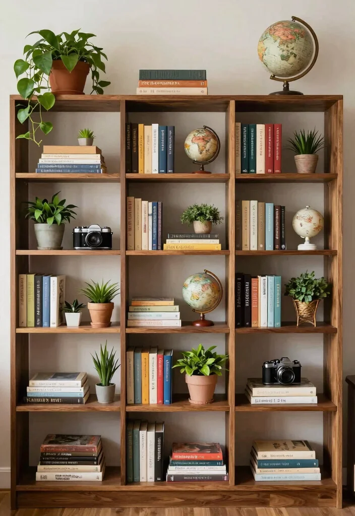 DIY Book Decor Ideas: Best Blog Guide with 18 Literary Styling Concepts - 6. DIY Bookshelf Styling 1