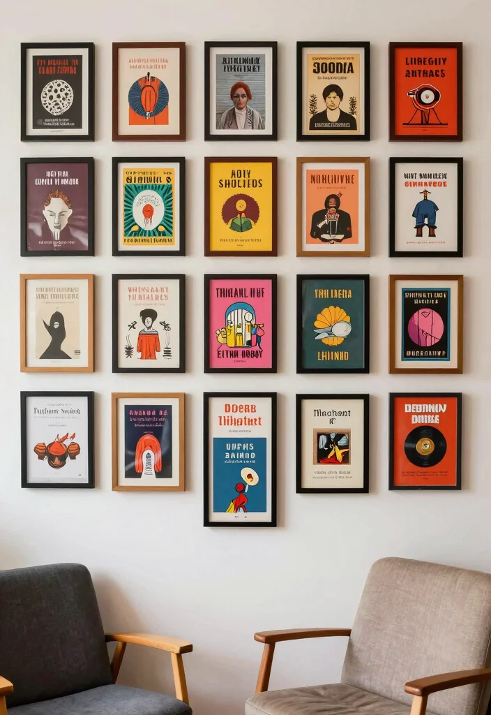 DIY Book Decor Ideas: Best Blog Guide with 18 Literary Styling Concepts - 9. Book Covers as Wall Decor 1