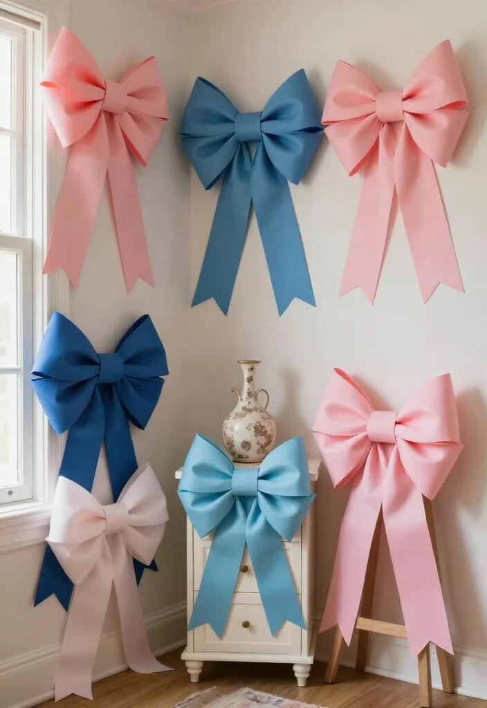 DIY Chanel Decor Dollar Stores: Best Blog Guide Featuring 19 Budget Luxury Looks - 12. Fashionable Ribbon Bow Decor 1