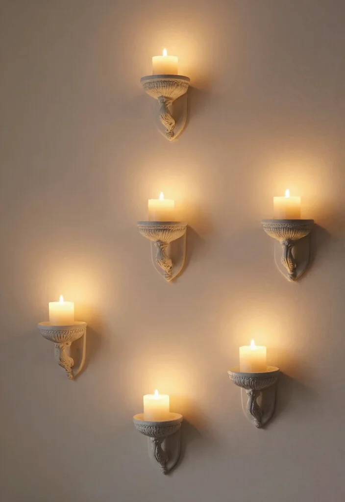 DIY Chanel Decor Dollar Stores: Best Blog Guide Featuring 19 Budget Luxury Looks - 17. Luxe Wall Sconces 1