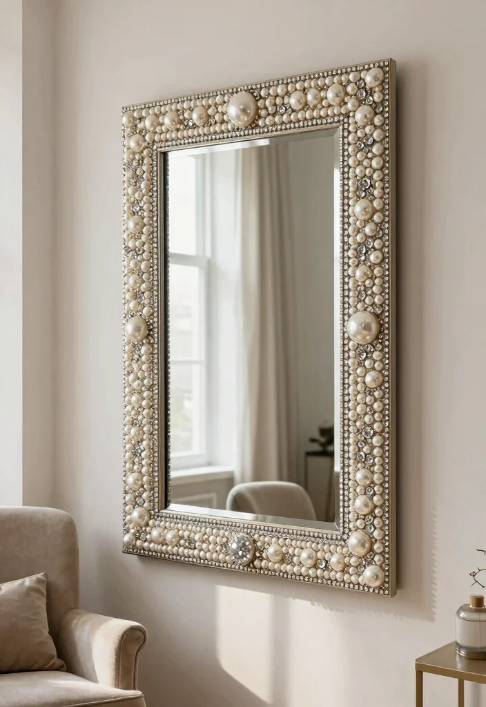 DIY Chanel Decor Dollar Stores: Best Blog Guide Featuring 19 Budget Luxury Looks - 7. Glamorous Wall Mirrors 1
