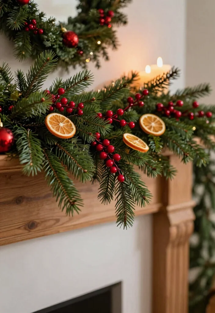 DIY Christmas Home Decor: Best Blog Guide Featuring 20 Cozy Holiday Designs - 6. Holiday Garland 1