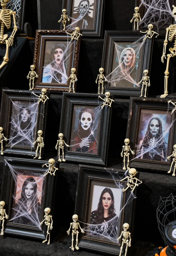 DIY Dollar Tree Halloween Decor: Best Blog Guide Featuring 20 Spooky Budget Projects - 2. Haunted Picture Frames 1