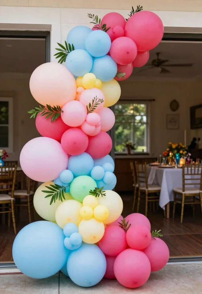 DIY Grad Party Decor: Best Blog Guide Featuring 20 Celebration-Ready Ideas - 1. Balloon Arches 1