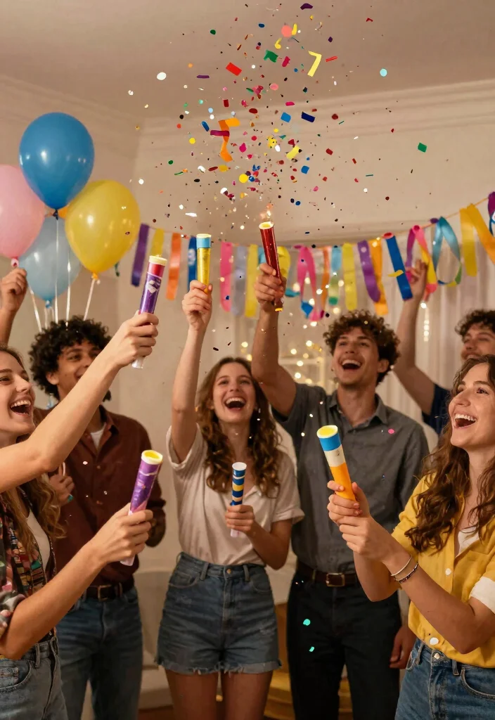 DIY Grad Party Decor: Best Blog Guide Featuring 20 Celebration-Ready Ideas - 16. DIY Confetti Poppers 1
