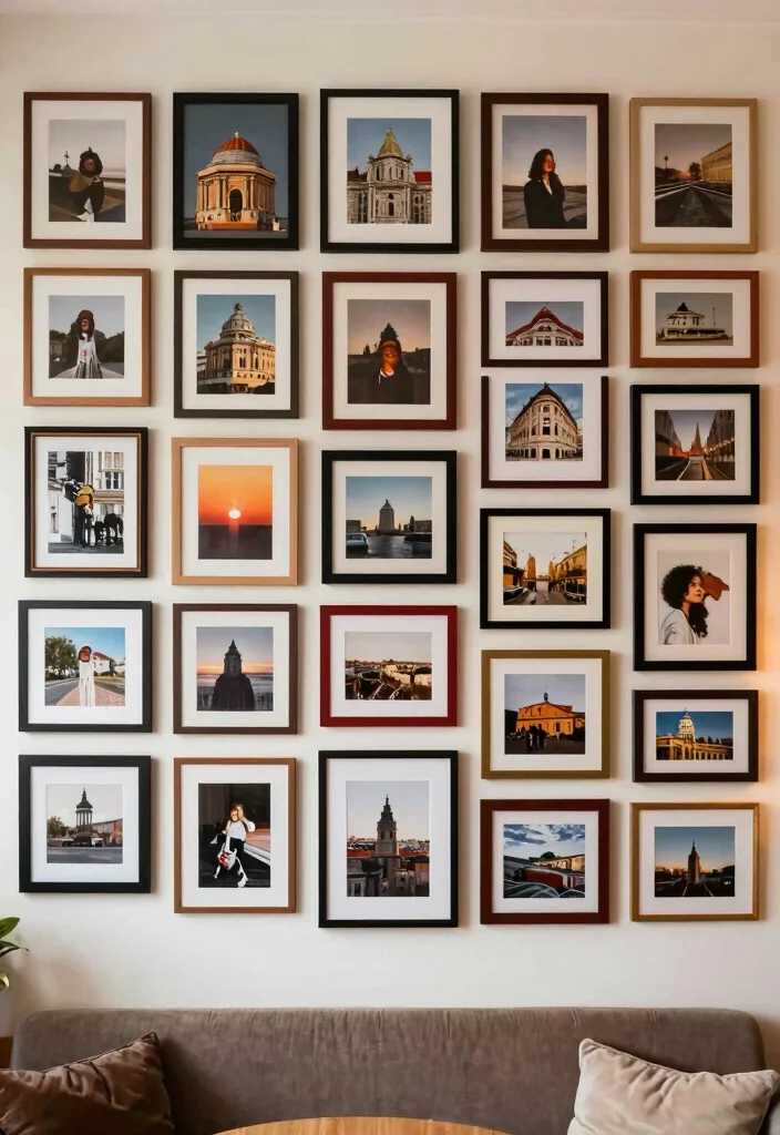 DIY Home Decor Dollar Store: Best Blog Guide with 18 Budget-Friendly Decor Hacks - 13. Photo Collage Wall 1