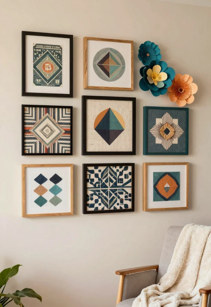 DIY Home Decor Dollar Store: Best Blog Guide with 18 Budget-Friendly Decor Hacks - 18. Budget Wall Art 1