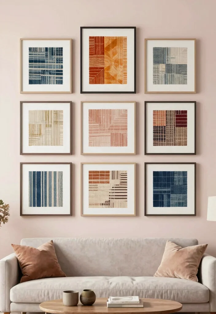 DIY Home Decor Dollar Store: Best Blog Guide with 18 Budget-Friendly Decor Hacks - 2. Framed Fabric Art 1