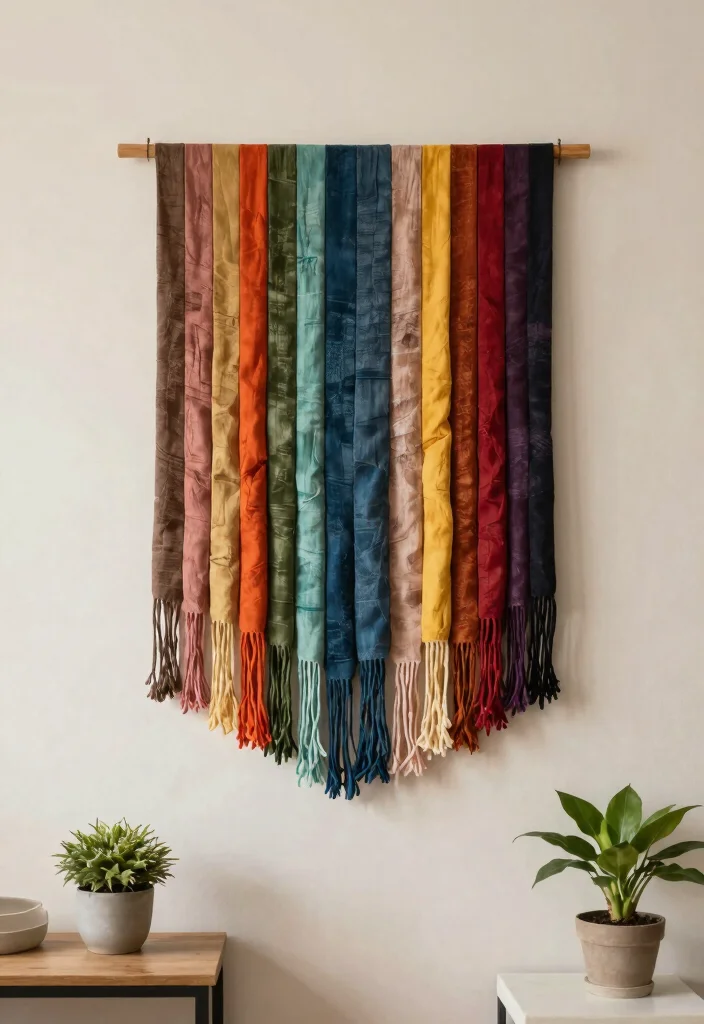 DIY Home Decor Dollar Store: Best Blog Guide with 18 Budget-Friendly Decor Hacks - 9. Fabric Wall Hangings 1