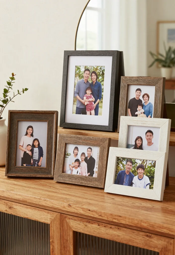 DIY Home Decor Easy Creative: Best Blog Guide with 17 Simple Yet Artistic Projects - 12. DIY Rustic Picture Frames 1