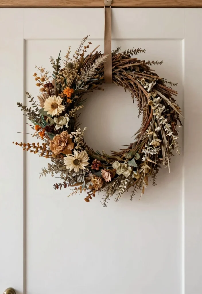 DIY Kitchen Decor Wall Art: Best Blog Guide Featuring 20 Stylish Kitchen Accents - 14. DIY Wreaths for Kitchen Decor 1