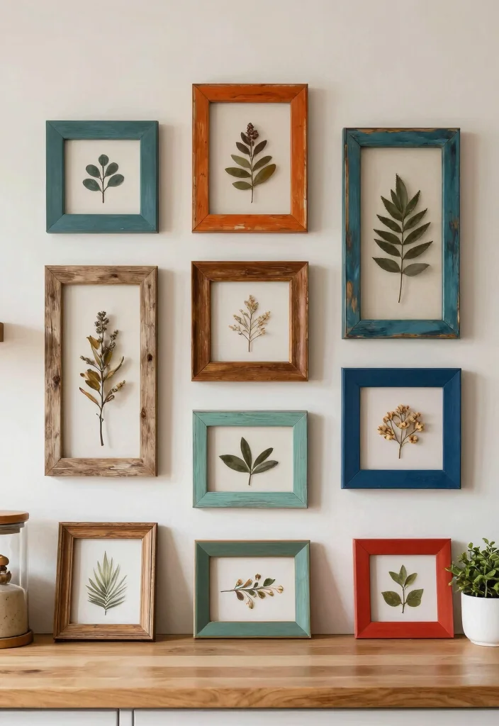 DIY Kitchen Decor Wall Art: Best Blog Guide Featuring 20 Stylish Kitchen Accents - 16. Upcycled Frame DIY 1