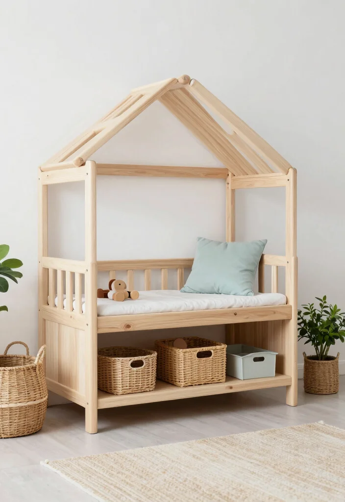 DIY Nursery Decor Girl: Best Blog Guide Featuring 20 Sweet and Soft Themes - 17. Simple Scandinavian Style 1