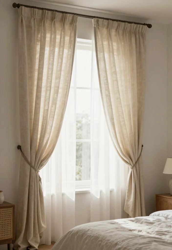 DIY Room Decor Ideas Bedrooms: Best Blog Guide with 17 Personalized Bedroom Styles - 13. Nature-Inspired Window Treatments 1