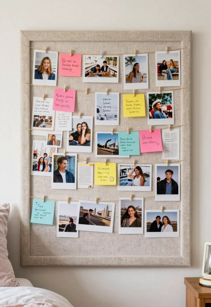 DIY Room Decor Ideas Bedrooms: Best Blog Guide with 17 Personalized Bedroom Styles - 14. Unique Bulletin Boards 1