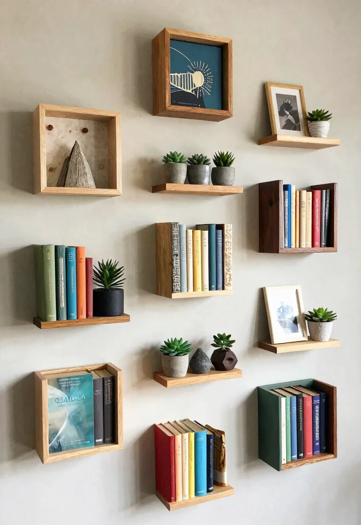 DIY Room Decor Ideas Bedrooms: Best Blog Guide with 17 Personalized Bedroom Styles - 6. Stylish Wall Shelves 1