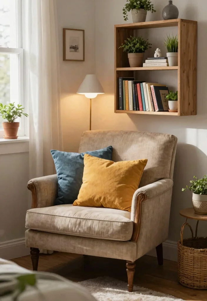 DIY Room Decor Ideas Bedrooms: Best Blog Guide with 17 Personalized Bedroom Styles - 7. Cozy Reading Nook 1