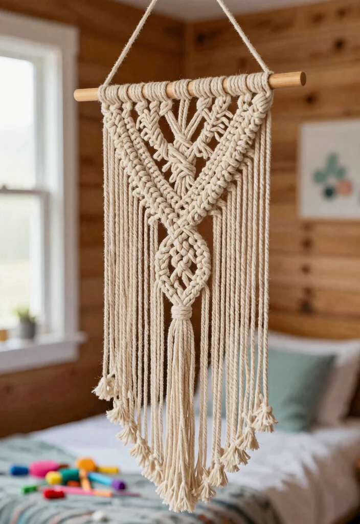DIY Teen Bedroom Decor: Best Blog Guide Featuring 20 Trend-Forward Designs - 1. Dreamy Macrame Wall Hangings 1